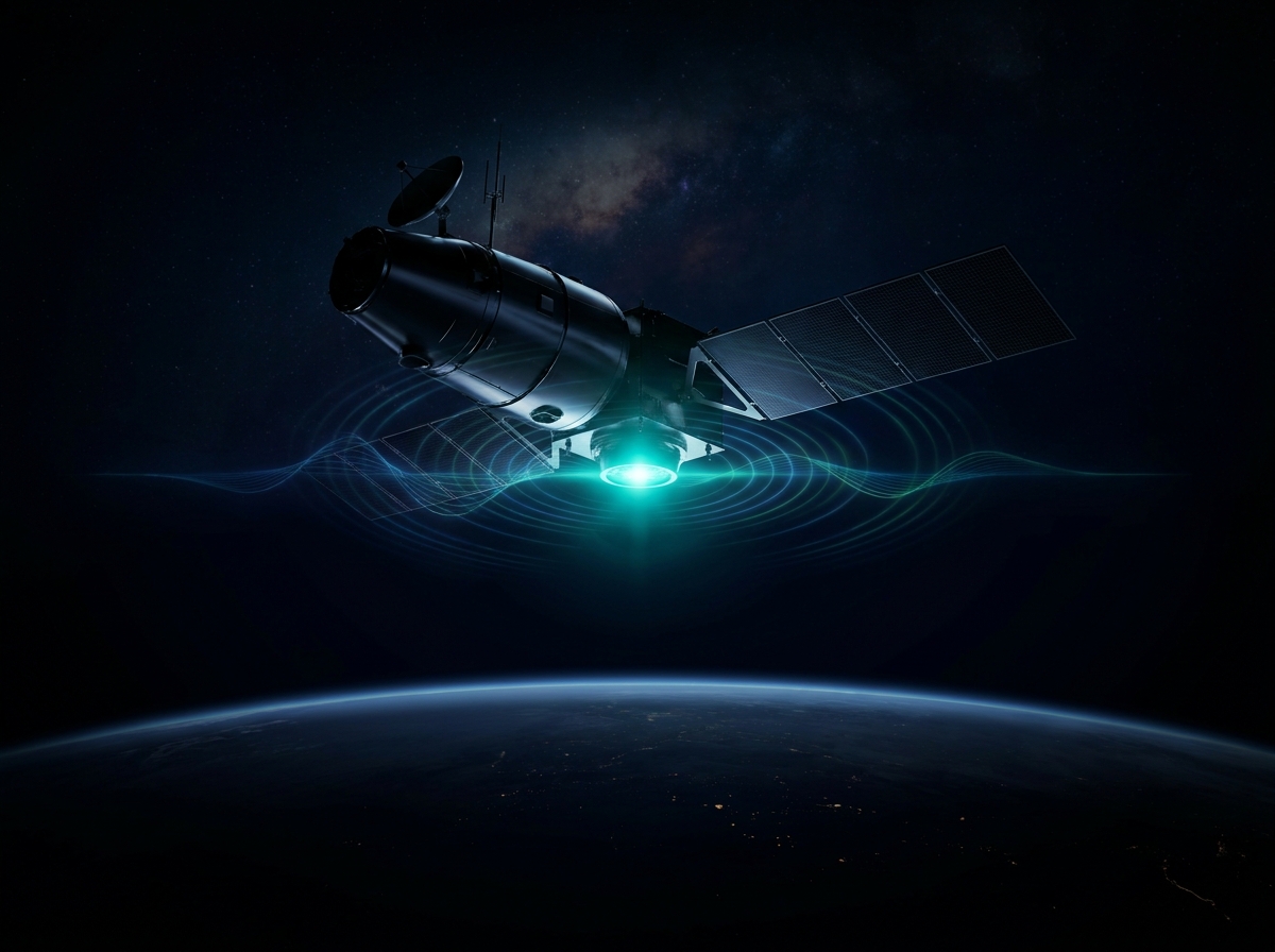 Onboard or ground systems detect a telemetry deviation on a spacecraft